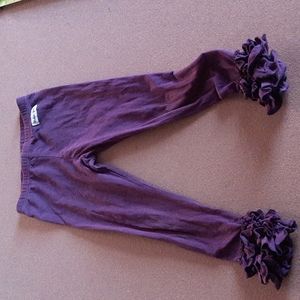 Madison Grace Purple Leggings Sz 4